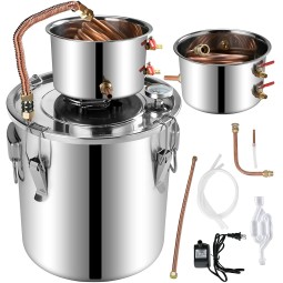 Hydrosol Distiller Supplier - 3 Tanks 18L Floral