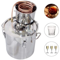 Alcohol Distiller Manufacturer - Small Home 2 Tanks 10L
