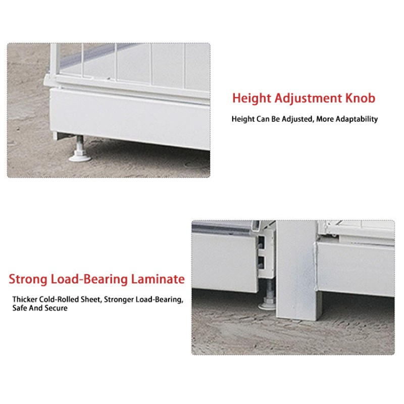 Marketing Shelves Factory - White Color Adjustable