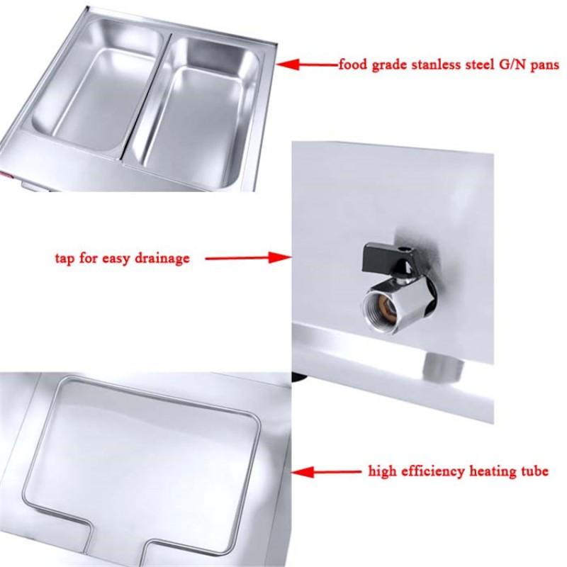 Portable Bain Marie Manufacturer - Stainless Steel Table Top