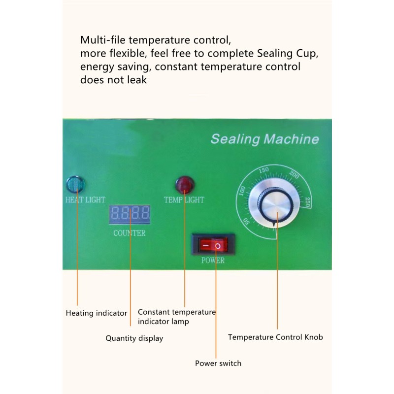 Plastic Cup Sealer Manufacturer - Fully Automatic Bubble