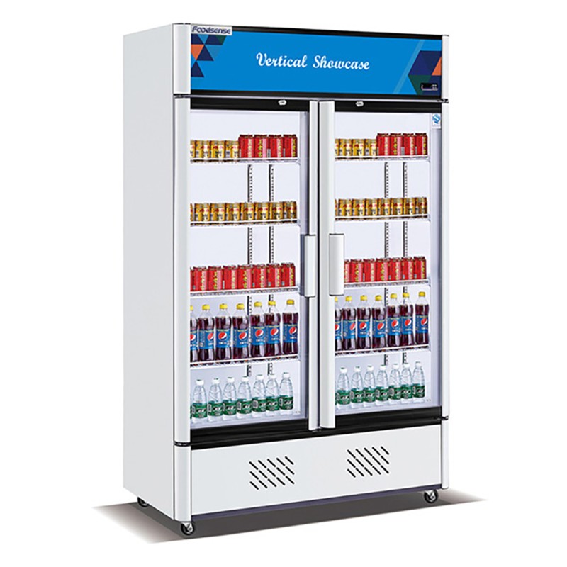 Drink Cooler Supplier - Double Glass Door Beer