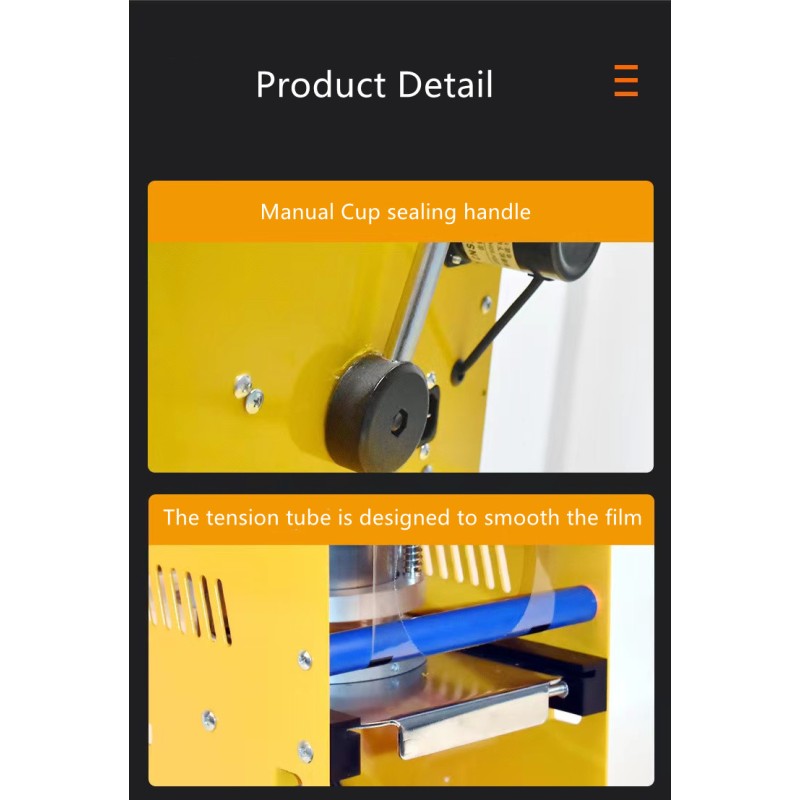 Plastic Cup Sealer Manufacturer - Fully Automatic Bubble