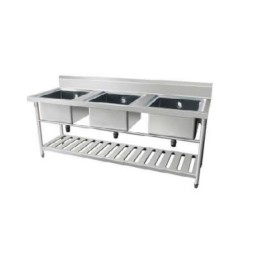 Kitchen Sink Supplier - 3 Compartment Outdoor