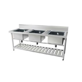 Kitchen Sink Supplier - 3 Compartment Outdoor