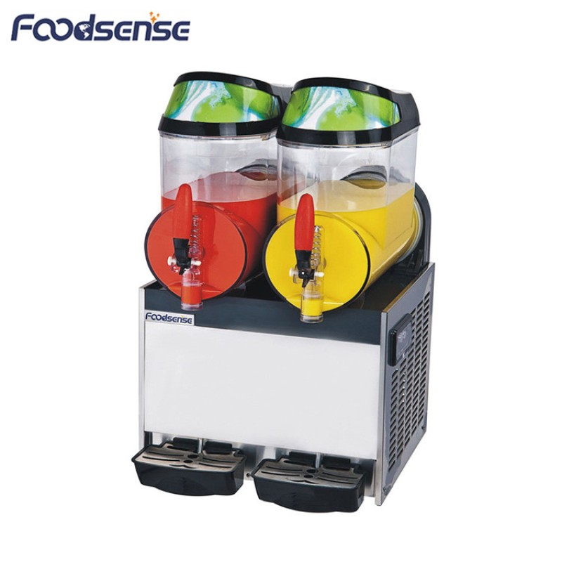 Ice Slush Machine Supplier - 15 Liter 2 Tanks