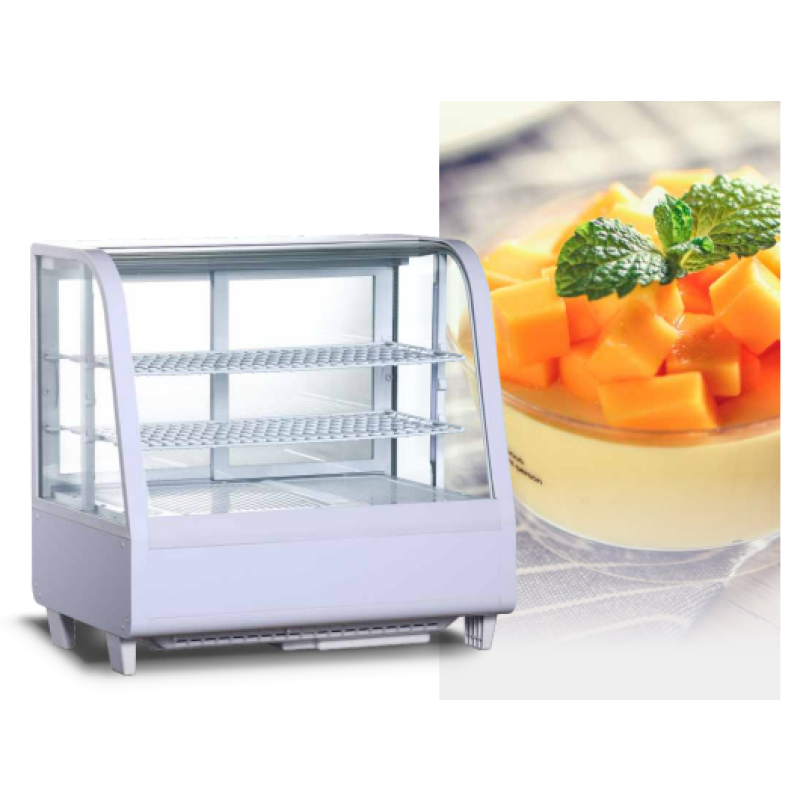 Cake Display Cooler Manufacturer - 100L Commercial Countertop Refrigerator
