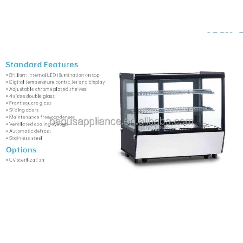 Cake Refrigerator Manufacturer - 120L Hot Sale Automatic Defrost