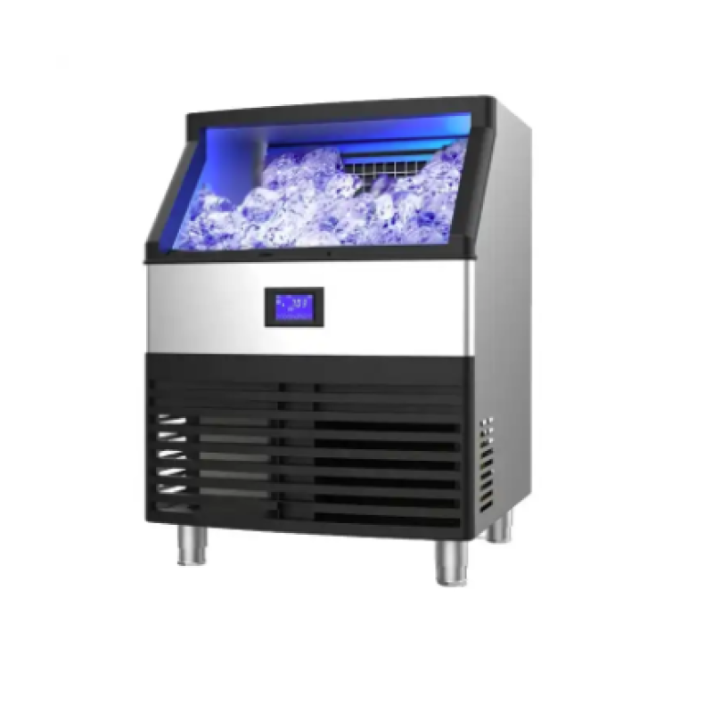 Ice Cube Maker Factory - Low Price 150kg Air-cooled Milk Tea