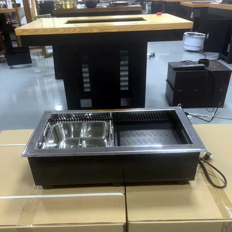 Hot Pot BBQ Grill Manufacturer - Restaurant Combination Smokeless