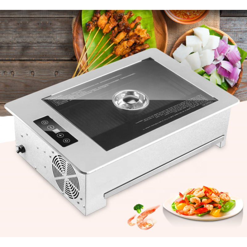 Electric Barbecue Grill Factory - 2000W Korean Popular Smokeless