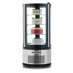 Rotating Showcase Supplier - 100L Upright Round Refrigeration