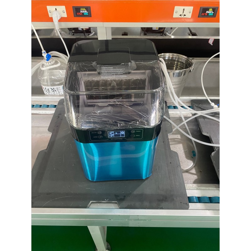 Mini Ice Maker Supplier - 15-18kg/24h Countertop Stainless