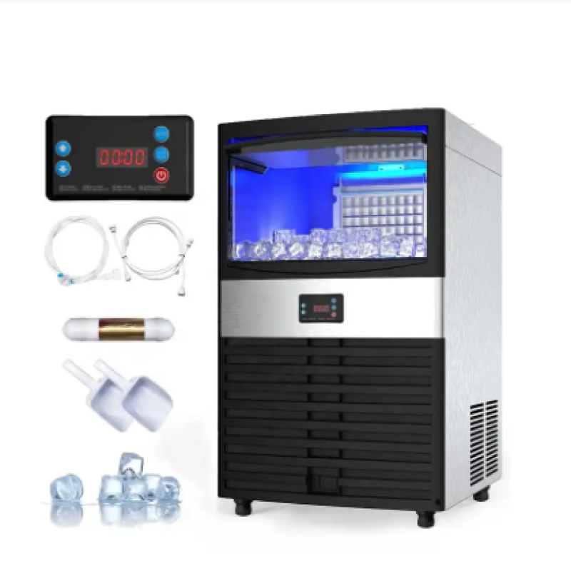 Block Ice Maker Manufacturer - 40-80kg Commercial Coffee Shop