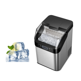 Mini Ice Maker Supplier - 15-18kg/24h Countertop Stainless