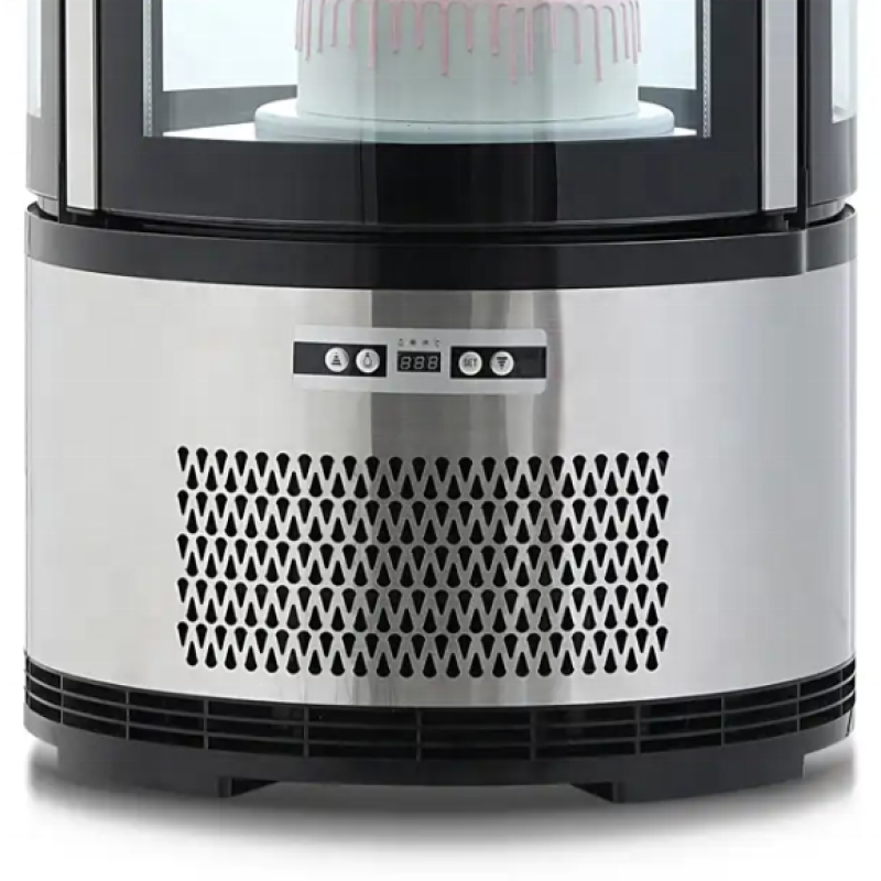 Rotating Showcase Supplier - 100L Upright Round Refrigeration