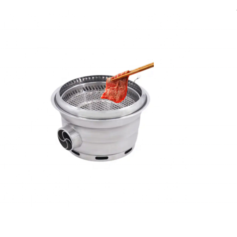 Smokeless Grill Factory - Stainless Steel Charcoal Barbecue