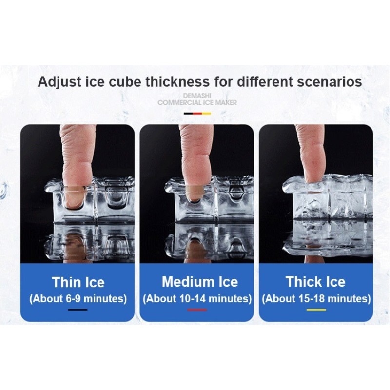 Commercial Ice Maker Factory - Hot Sale 120kg Cube Machine