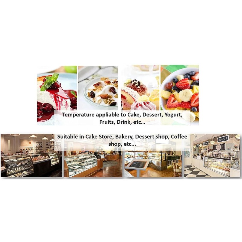 Bakery Display Cooler Factory - 120L Cheap Price Counter Top