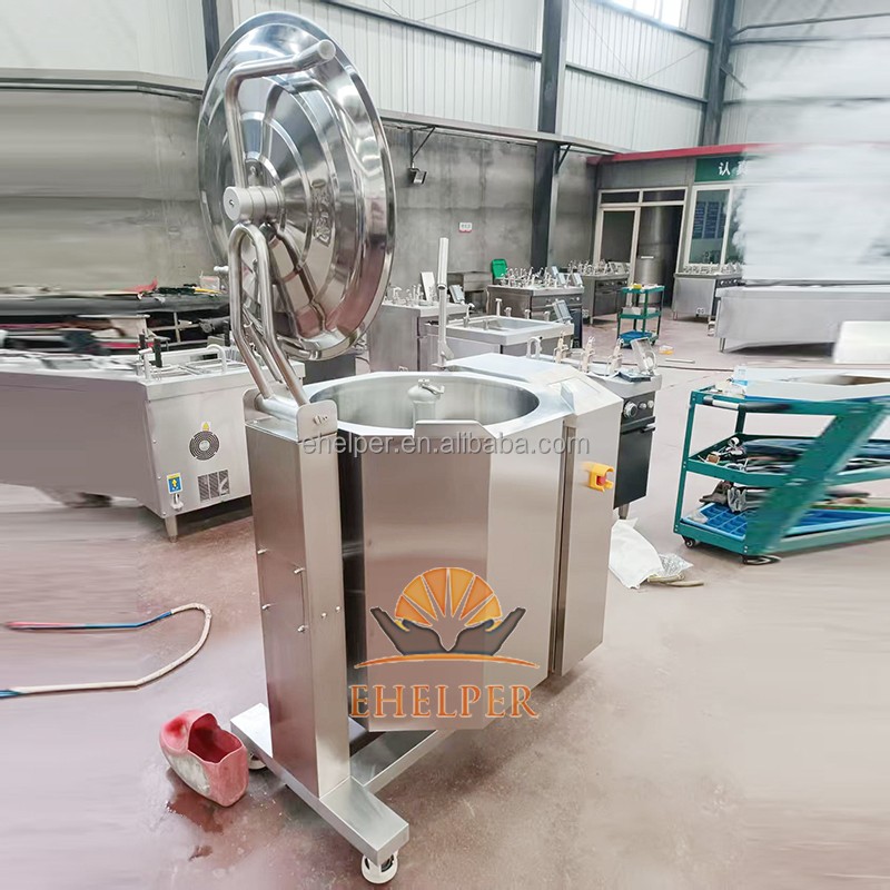 Heating Stirrer Pot Manufacturer - 60L-140L Automatic Cooker