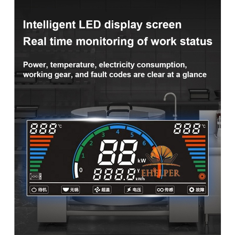 Electromagnetic Pot Supplier - Large Capacity Commercial Heating