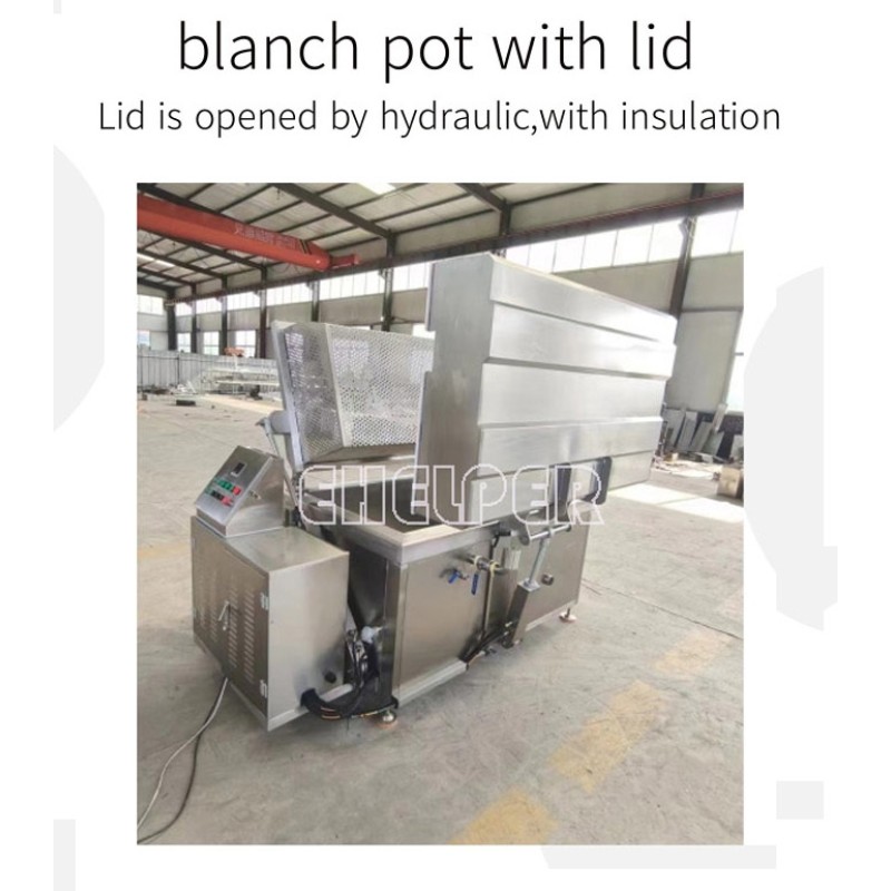 Fruit Vegetable Processing Machine Supplier - 300L-1000L Blanching Pot