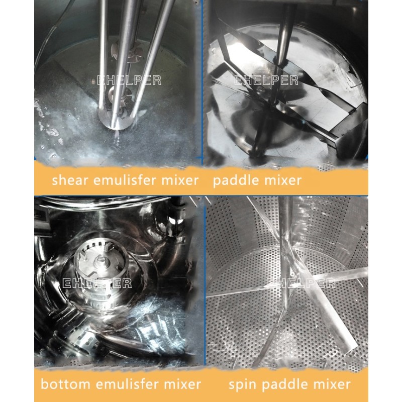 Vacuum Tank Supplier - CE Industrial Cosmetic Milk Storage