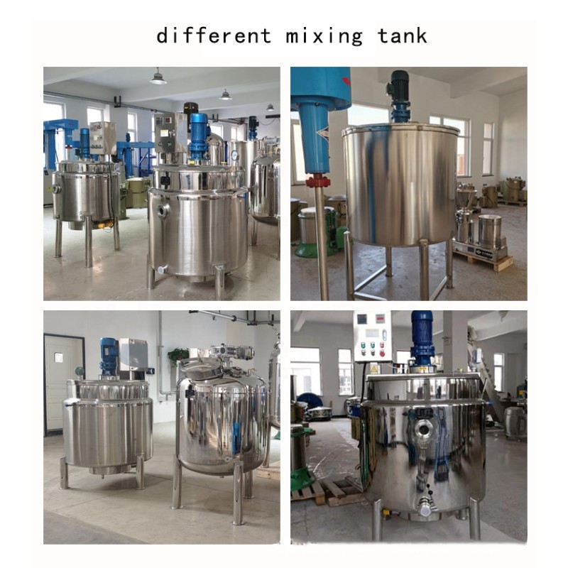 Mixing Tank Supplier - Factory Price Double Jacketed Sauce