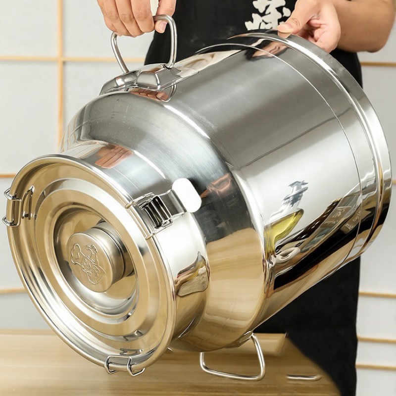 Milk Storage Bottle Supplier - 10-Liter Stainless Steel Dispenser