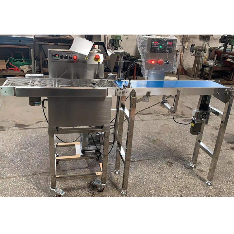 Chocolate Enrobing Machine Factory - Adjustable Temperature Coating