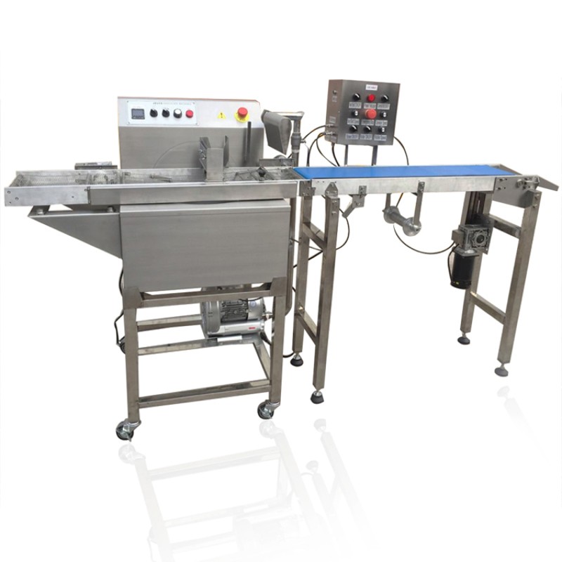 Chocolate Enrobing Machine Factory - Adjustable Temperature Coating