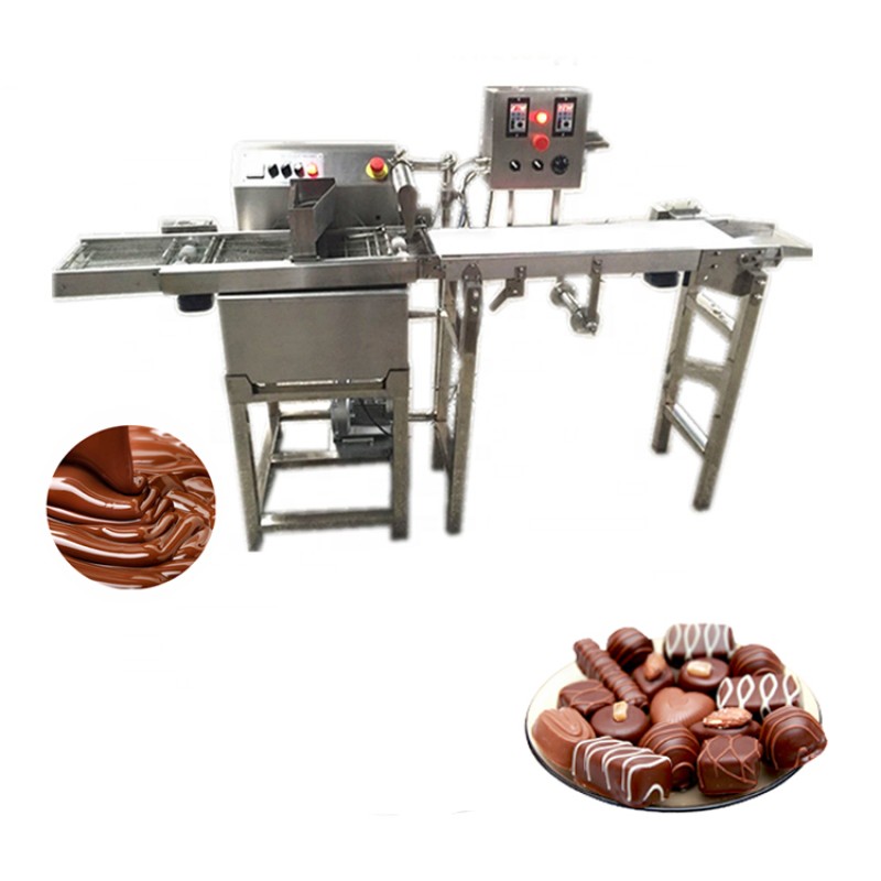 Chocolate Enrobing Machine Factory - Adjustable Temperature Coating