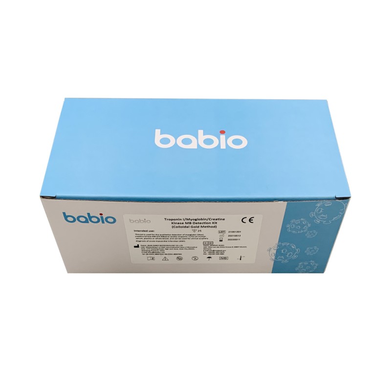 Myoglobin CKMB Troponin I Combo Test Cassette for Rapid Cardiac Marker Detection