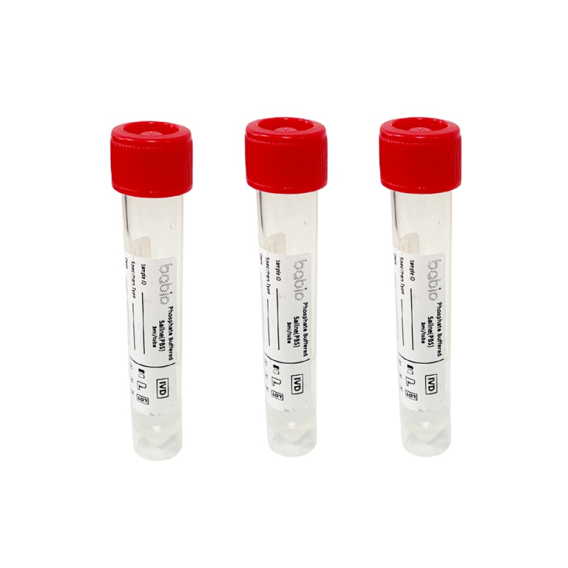 Laboratory Use PBS Phosphate Buffered Solution Sampling Tube