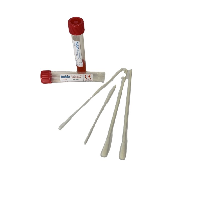 Non Inactivated Sampling Tube with Swab