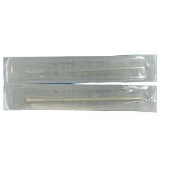 Disposable flocked pharyngeal swabs for saliva sampling nucleic acid detection in independent packaging available