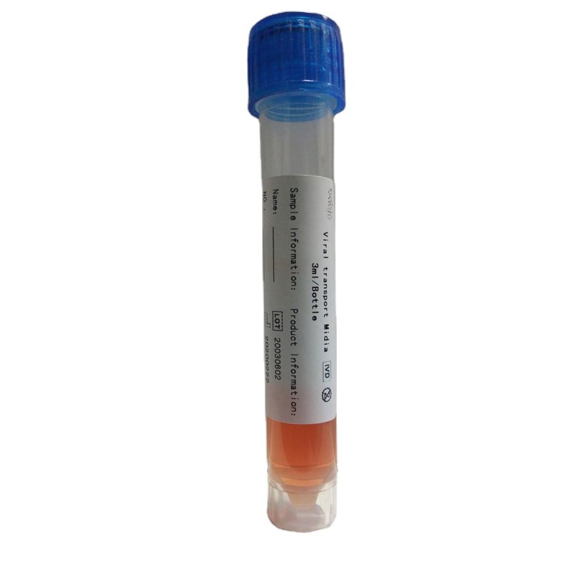 Non Inactivated Sampling Tube with Swab