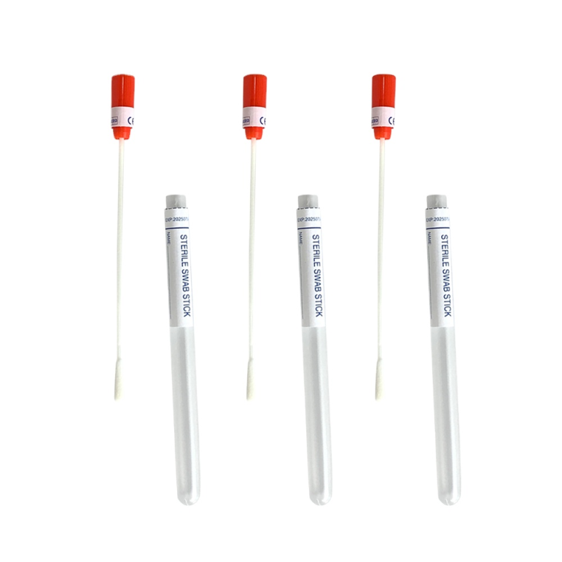 Disposable Nasal Sampling Dacron Tip Swab Sterile Swab Sticks Medical for Sampling Collection