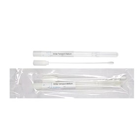 Disposable Medical Sterile Nasal Swab Plastic Nylon Material Alcohol Pad Swab Amies Stuart Cary-Blair Type Transport Medium