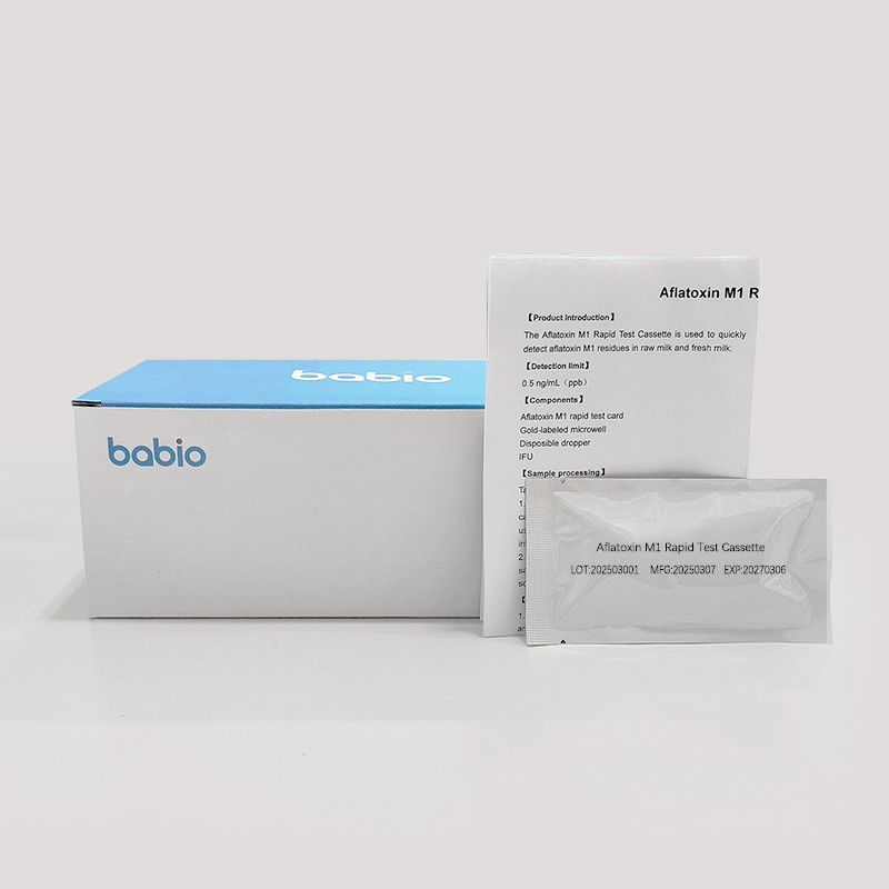 High-Sensitivity Aflatoxin M1 Rapid Test Cassette for Milk - Quick and Reliable Detection