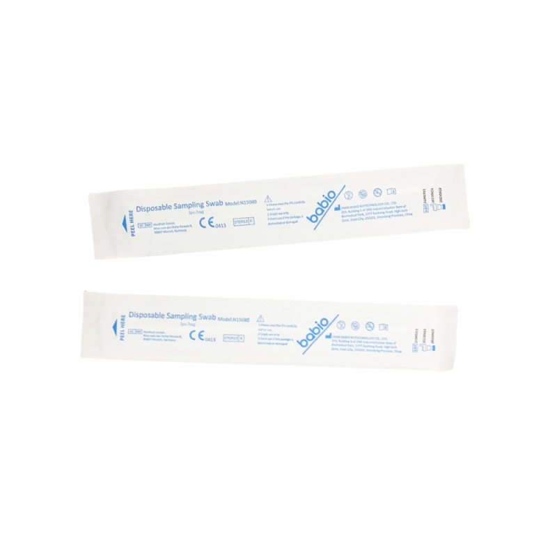 Universal Sampling Swab Stick for Throat Sterile Transport Sample with Alcohol Pad Premium Product Category