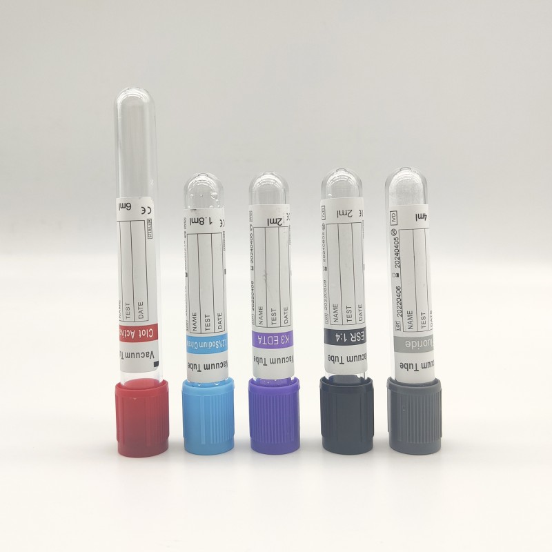 Non-Vacuum Blood Tube with Gel Separator & Clot Activator (PP 1-4ml, 13 * 75mm)
