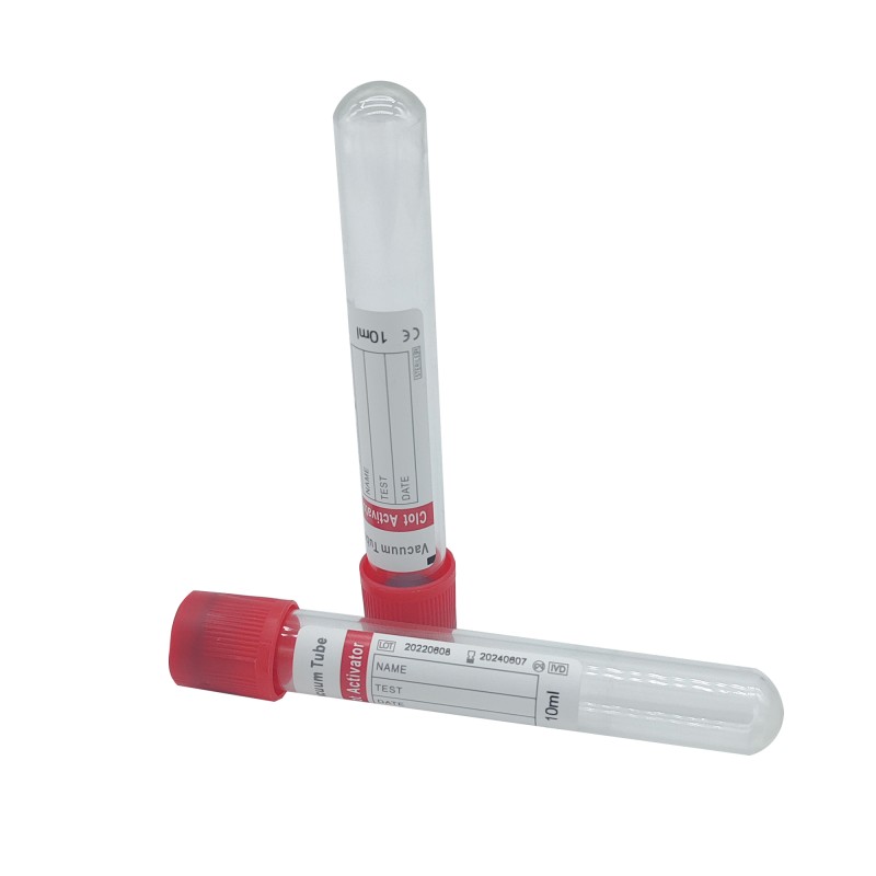 Non-Vacuum Blood Clot Activator Tube (PP 1-4ml, 13 * 75mm) for Serum Separation