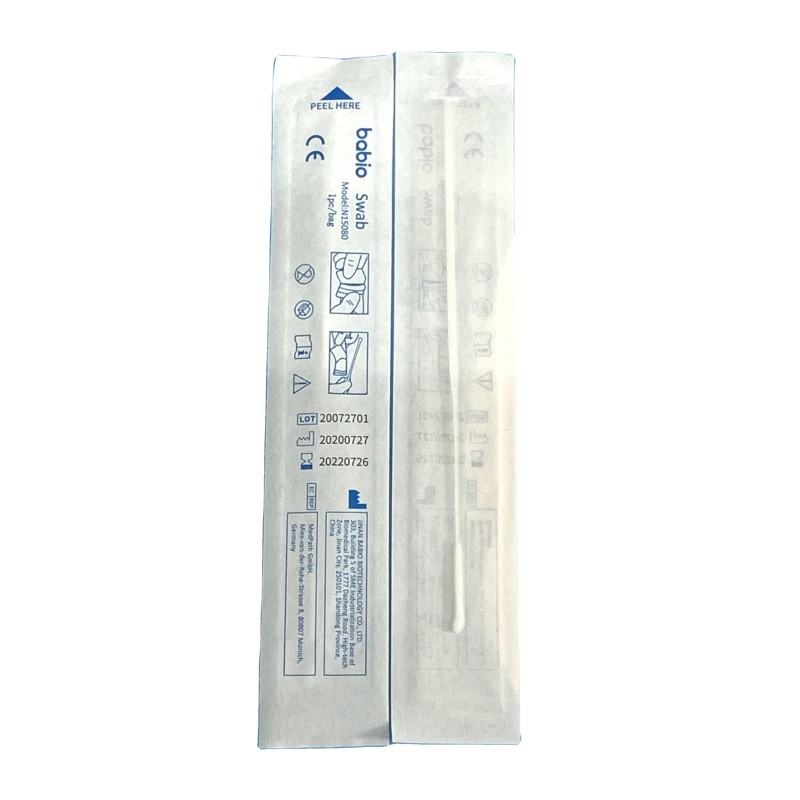 CE Approved Disposable Alcohol Pad & Swab Oral Nasal Swab for Sterile Specimen Collection in Nucleic Acid Detection