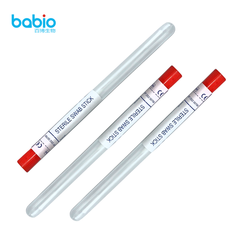 CE Approved Sterile VTM's Kit 3ml Transport Media Nasopharyngeal Swab test