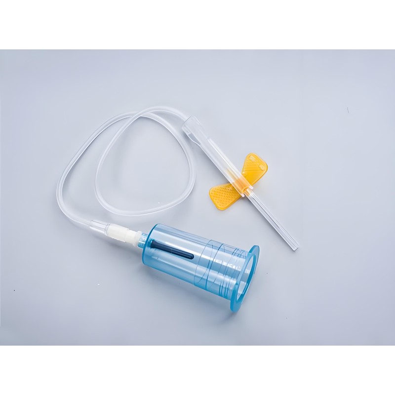 Normal Type IV Infusion Set with Luer Slip Connector 21G Needle Disposable Medical