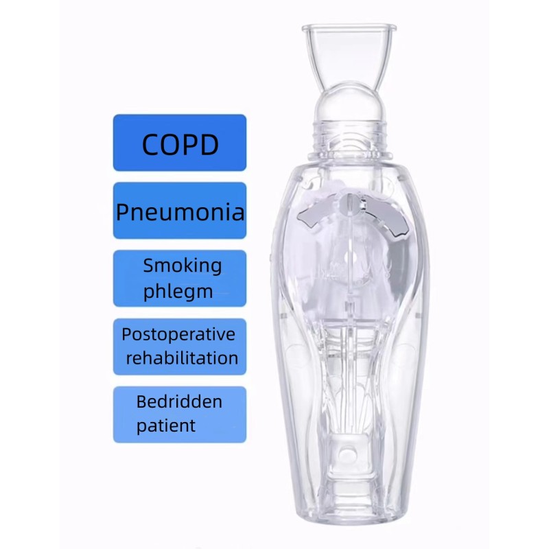 Physical Therapy Device Effective Lung Breathing Trainer Breathing Practice Exerciser for Respiratory Muscle Training