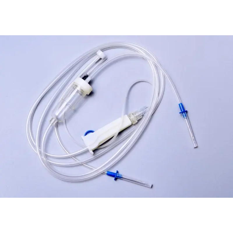 21g Y Wing Infusion Set with Safety Drip Various Sizes 18g 26g Blister Packed Medical Consumables for Hospitals & Clinics