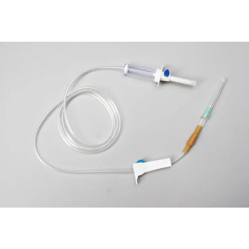 High Quality Medical IV Infusion Giving Set Quality Option for IV Infusion Needs Manufacturer Price Medical Consumables for Sale