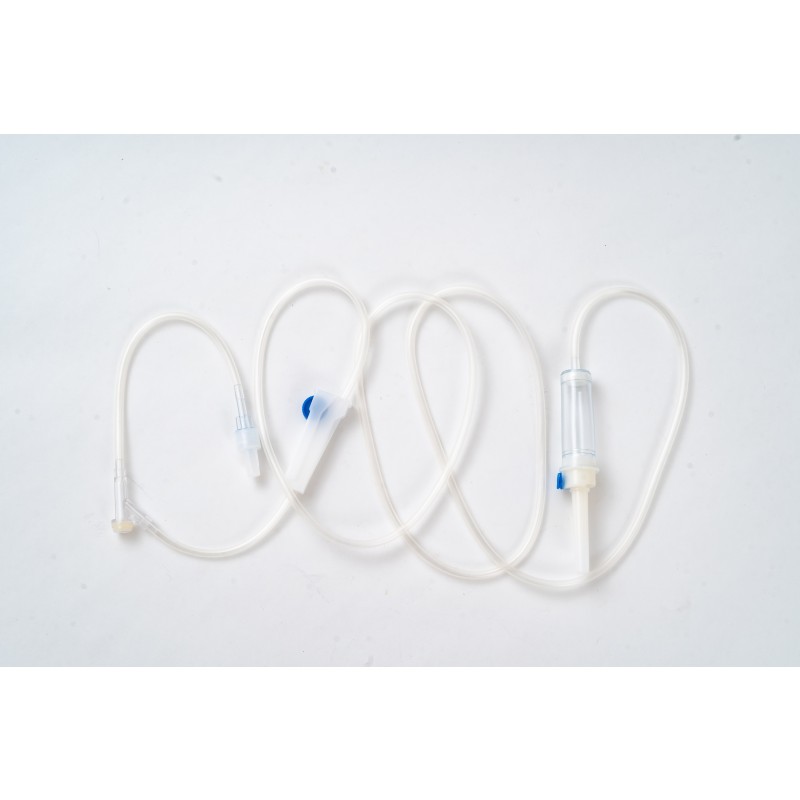 Disposable Infusion Set with Burette for Single Use Medical Consumables for IV Infusion Giving